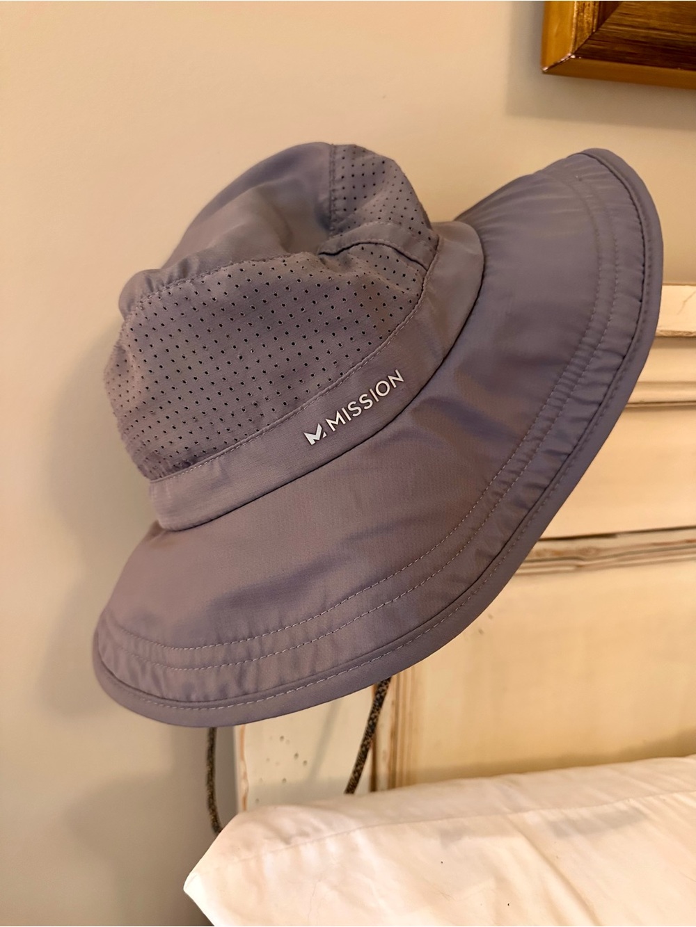 Mission Men’s Gray Sun Bucket Hat